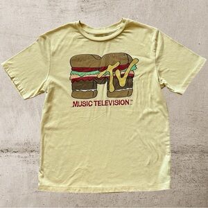 MTV Classic Hamburger Logo T-Shirt